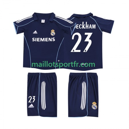 Maillot de Foot Real Madrid BECKHAM 23 2006 Retro Enfant Exterieur 2005 Maillot de Foot Real Madrid BECKHAM 23 2006 Retro Enfant Exterieur 2005
